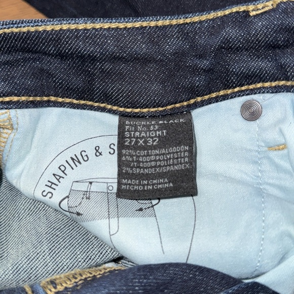 BUCKLE BLACK Dark Blue Women's Jeans - Picture 9 of 9